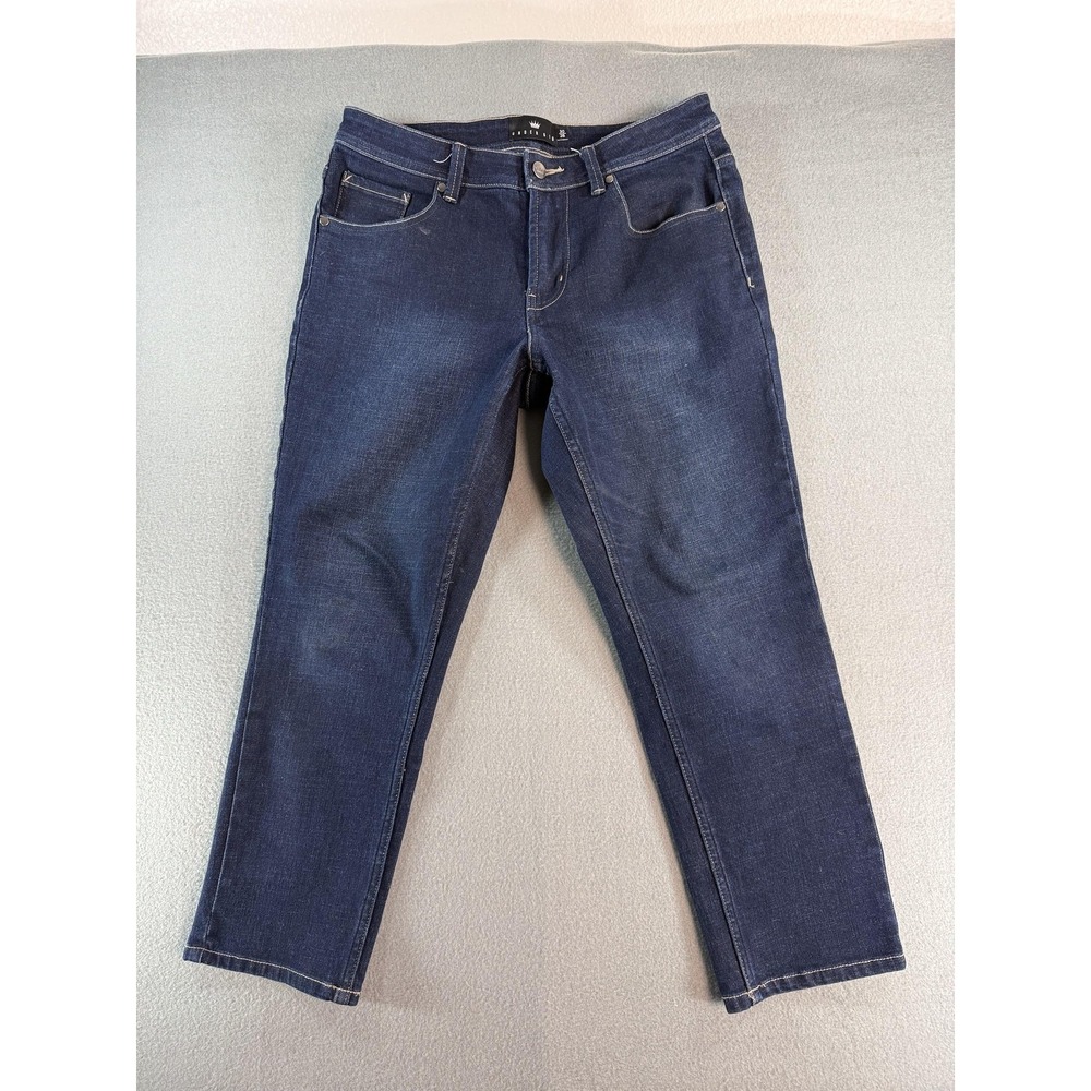 Under 510 Jeans Mens‎ 30x25 Dark Wash Blue Slim Tapered Denim Short Inseam